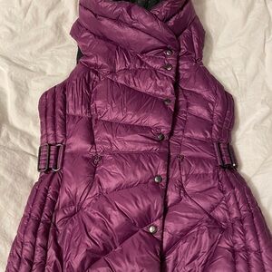 Lululemon reversible vest purple and black